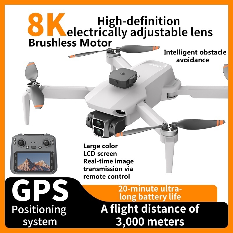 Drone Mapping - Drone RC pliable 8K avec caméra