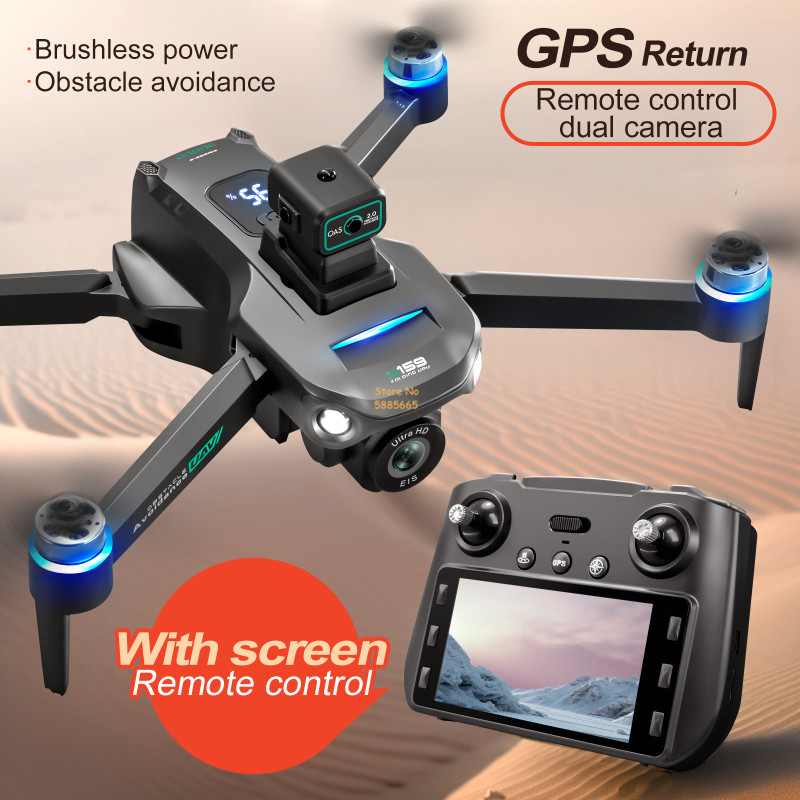 Drone Mapping - 8K double caméra 5G WIFI FPV
