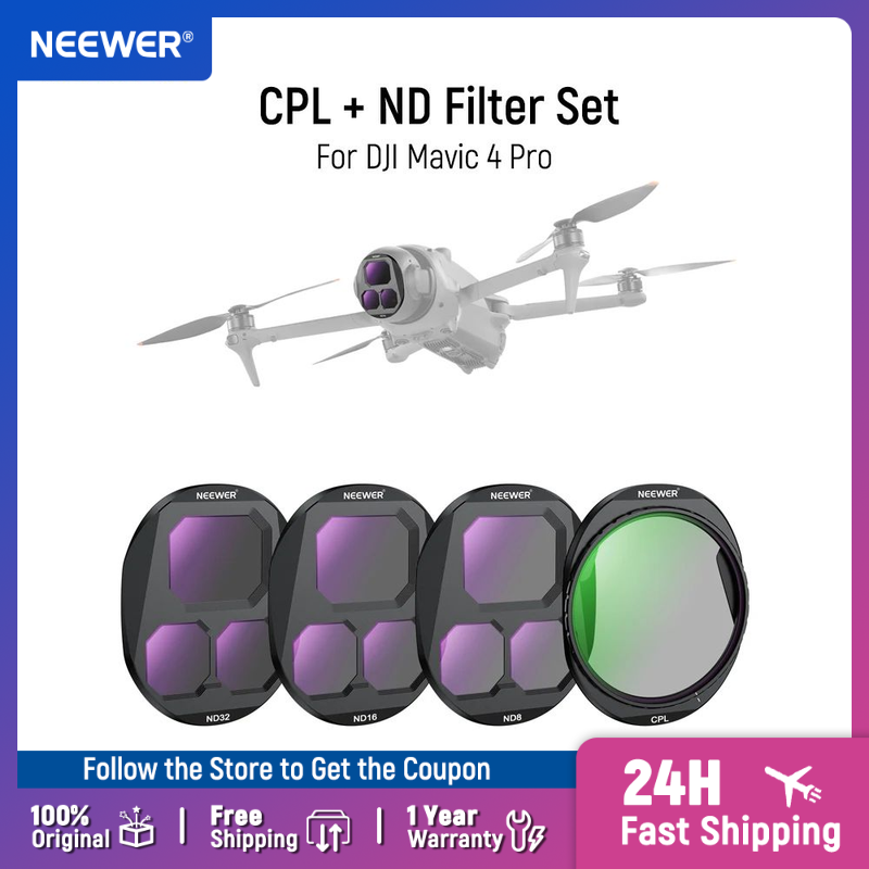 Drone Ndvi - NEEWER CPL + ensemble de filtres