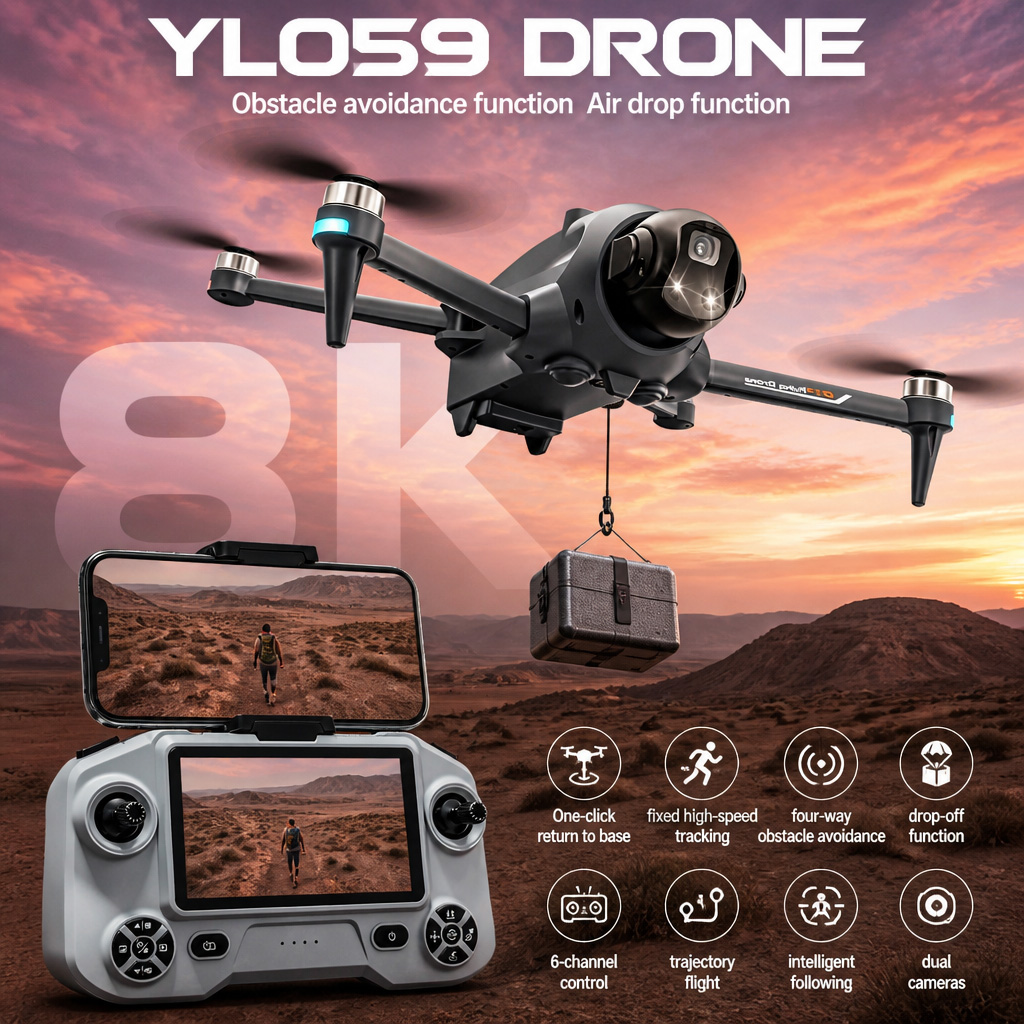Drone Mapping - Drone Potensic GPS avec retour automatique,