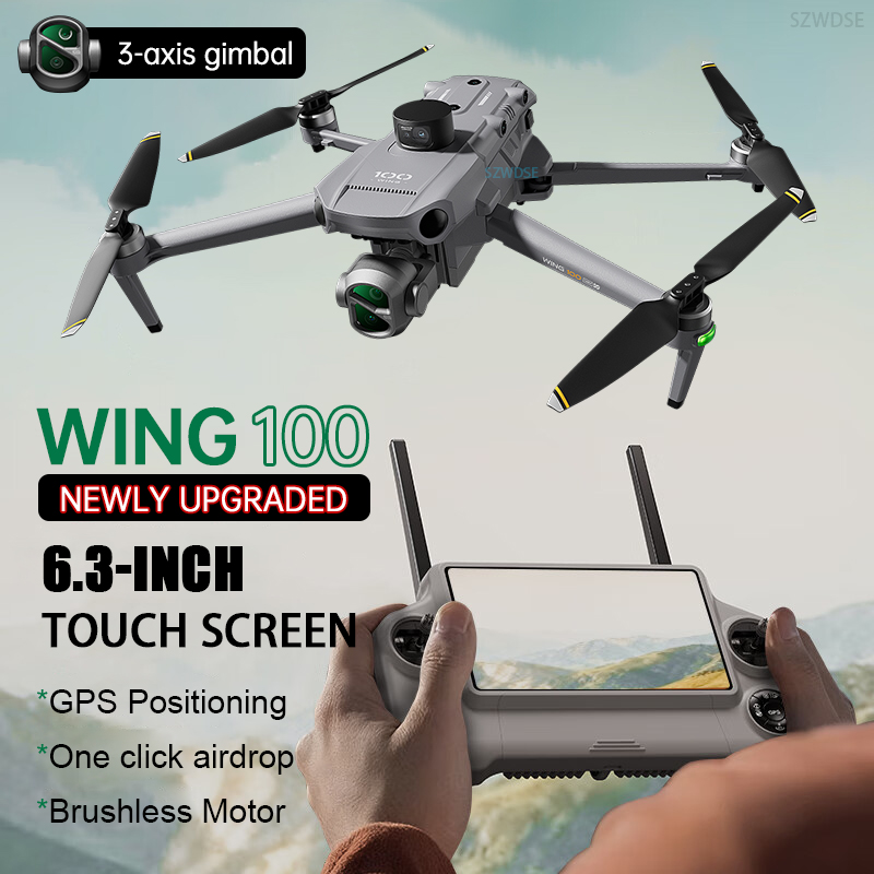 Drone Thermal Imaging - Drone GPS 2026 Wing 100, cardan