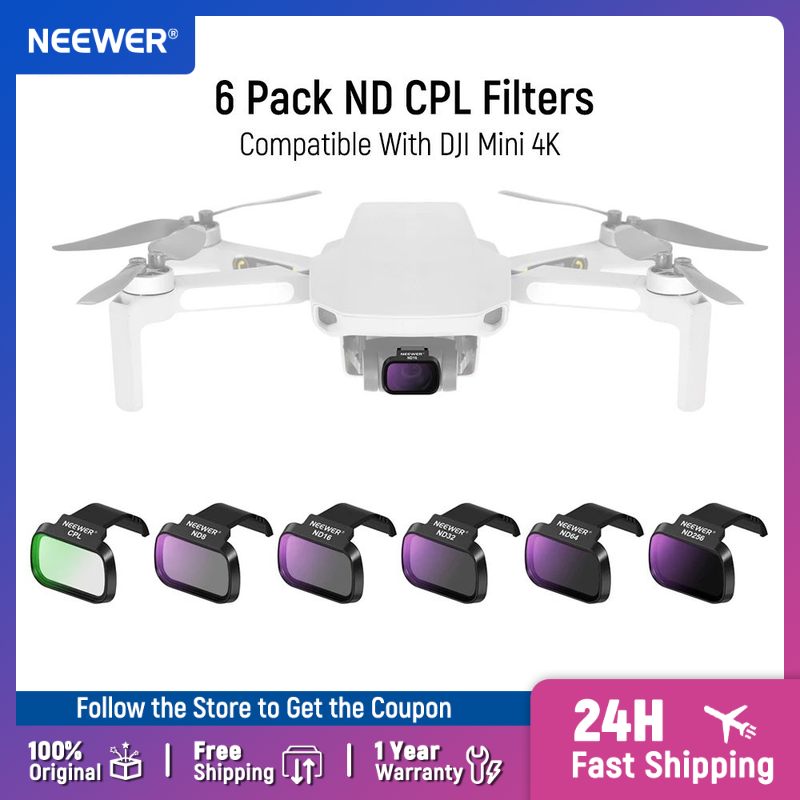 Drone Ndvi - NEEWER – lot de 6 filtres