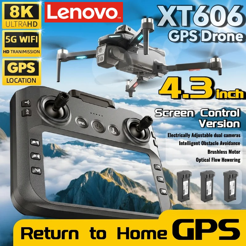 Drone Multispectral - Drone GPS Lenovo XT606 MAX 2026