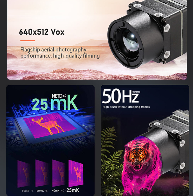 Drone Thermal Imaging - Nouvelle Arrivée Module de Caméra Thermique