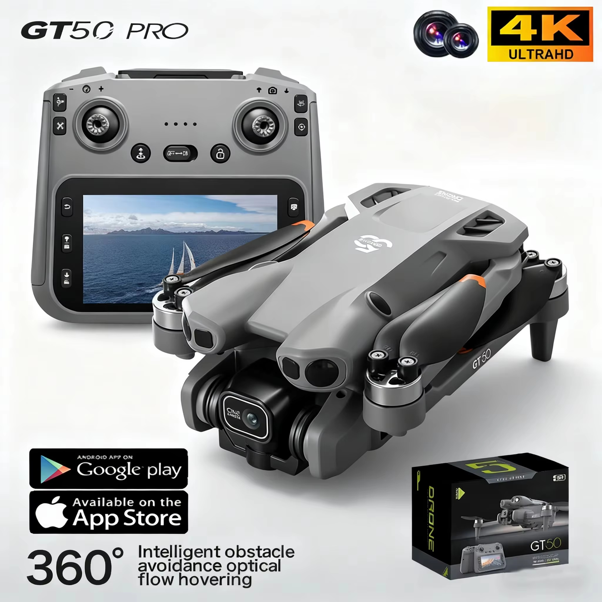 Drone Multispectral - Nouveau cadeau 2026 Drone professionnel GT50PRO