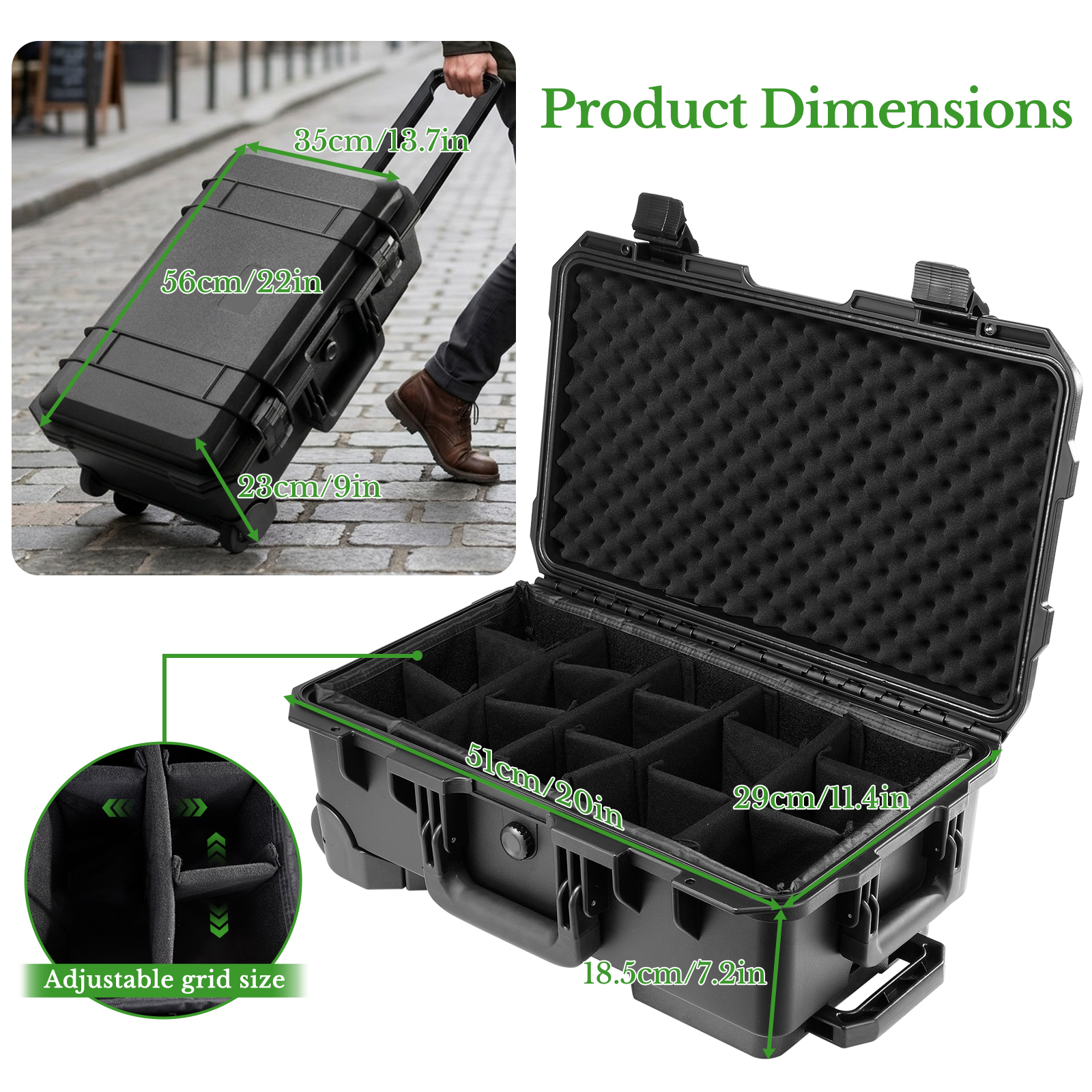 Valise professionnelle rigide  - Drone Aerial Photography avis et prix