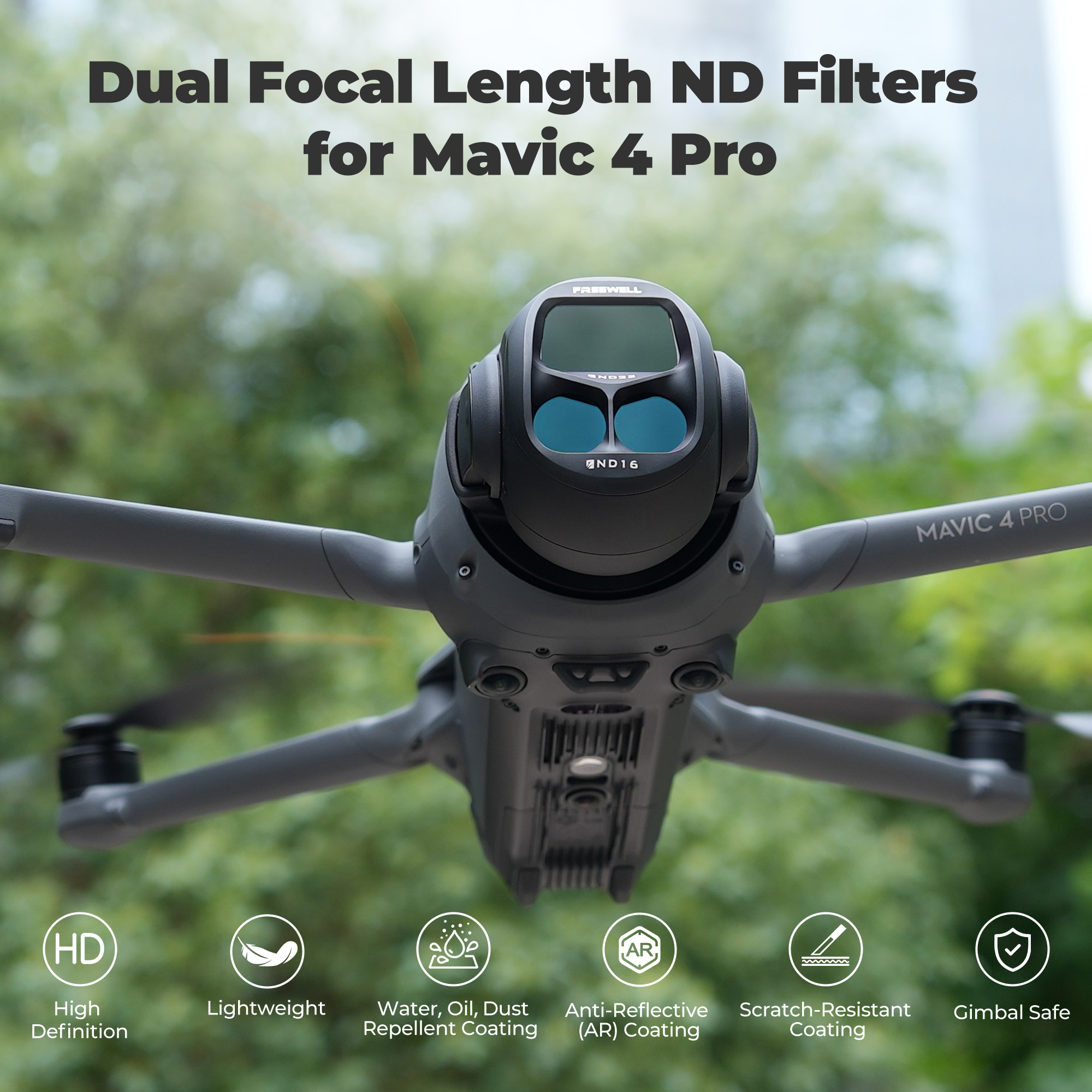 Kit de 4 filtres ND Freewell p - Drone Ndvi avis et prix