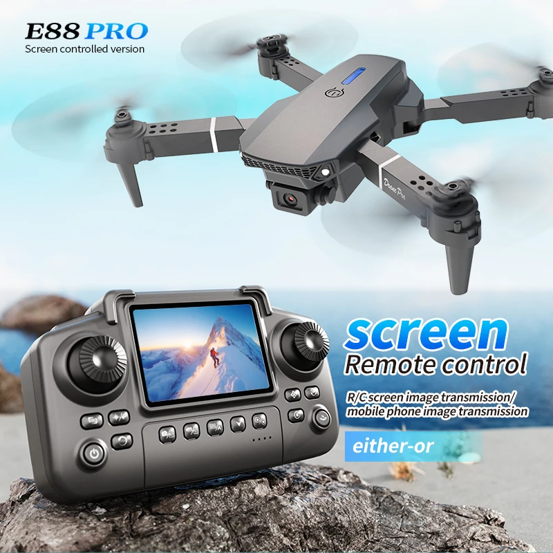 Drone professionnel E88 PRO av - Drone Photogrammetry avis et prix