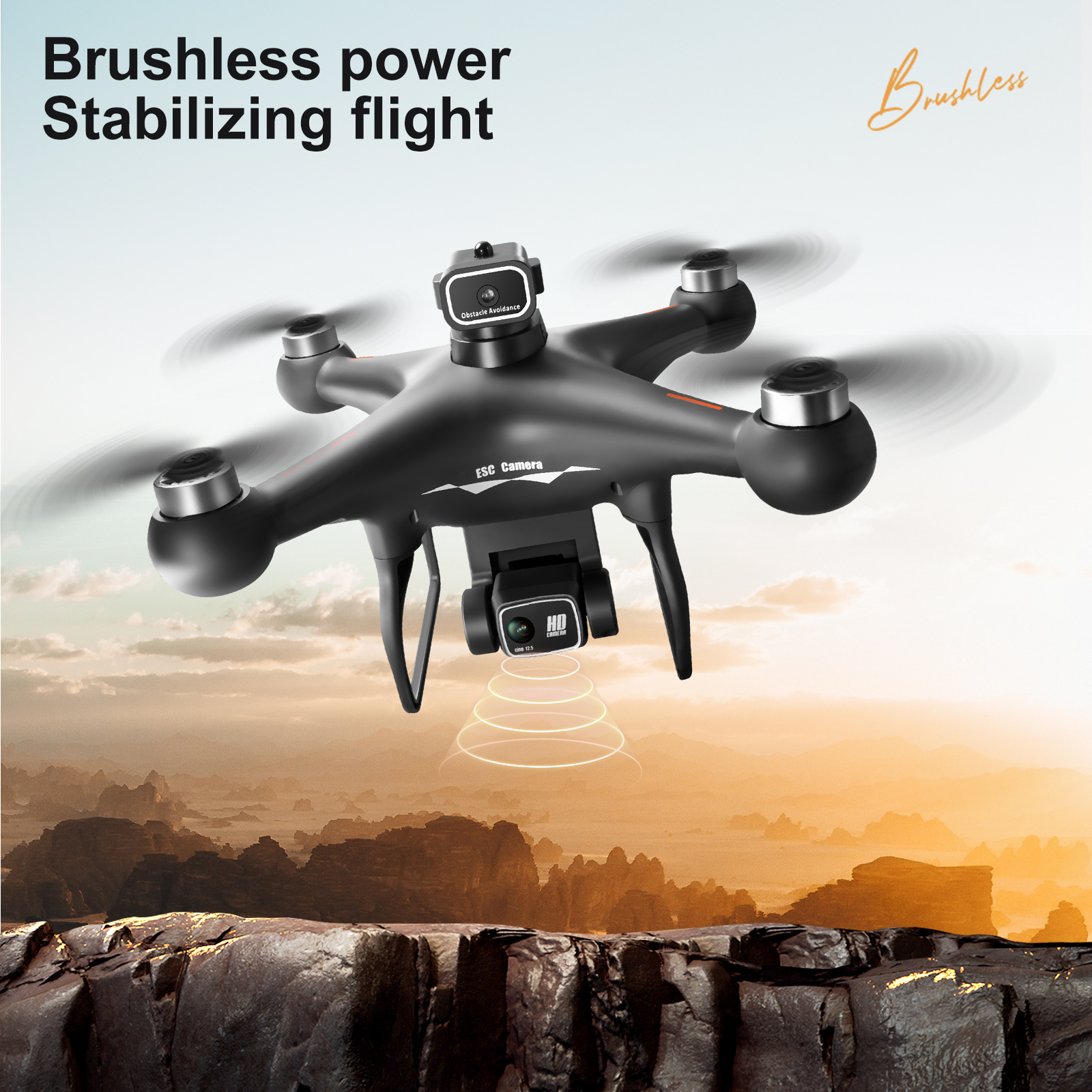 Drone RC ZNLYRION S116 avec mo - Drone Cinematic avis et prix