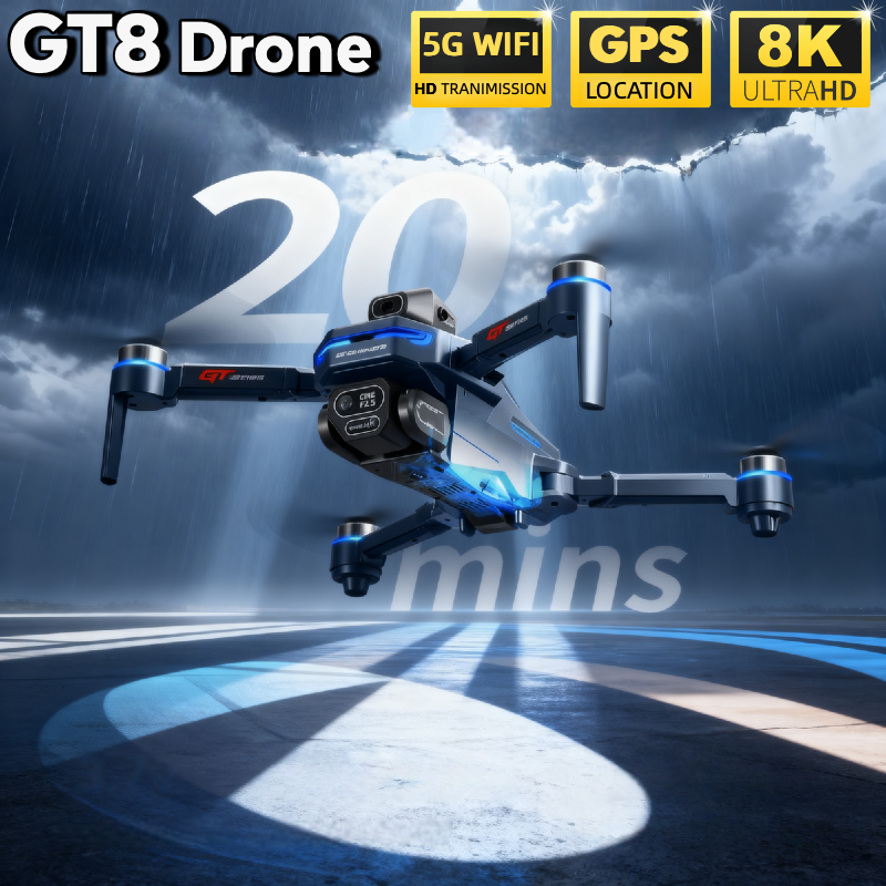 Drone GT8 authentique avec cam - Drone Multispectral avis et prix
