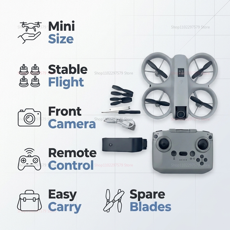 Mini drone avec caméra HD 8K,  - Drone Video Production avis et prix