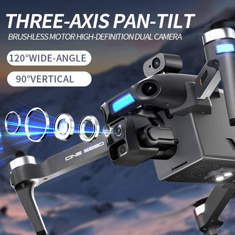 Nouveau drone 8K à double camé - Drone Cinematic avis et prix