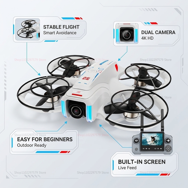 Nouveau Drone GPS Professionne - Drone Photogrammetry avis et prix