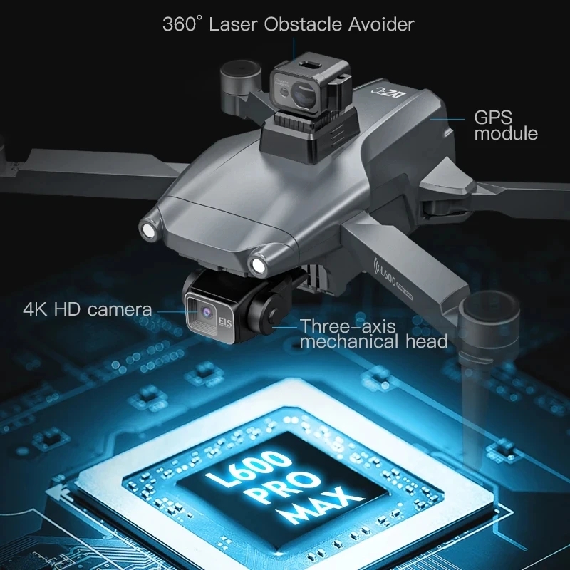 Drone GPS professionnel L600 P - Drone Photogrammetry avis et prix