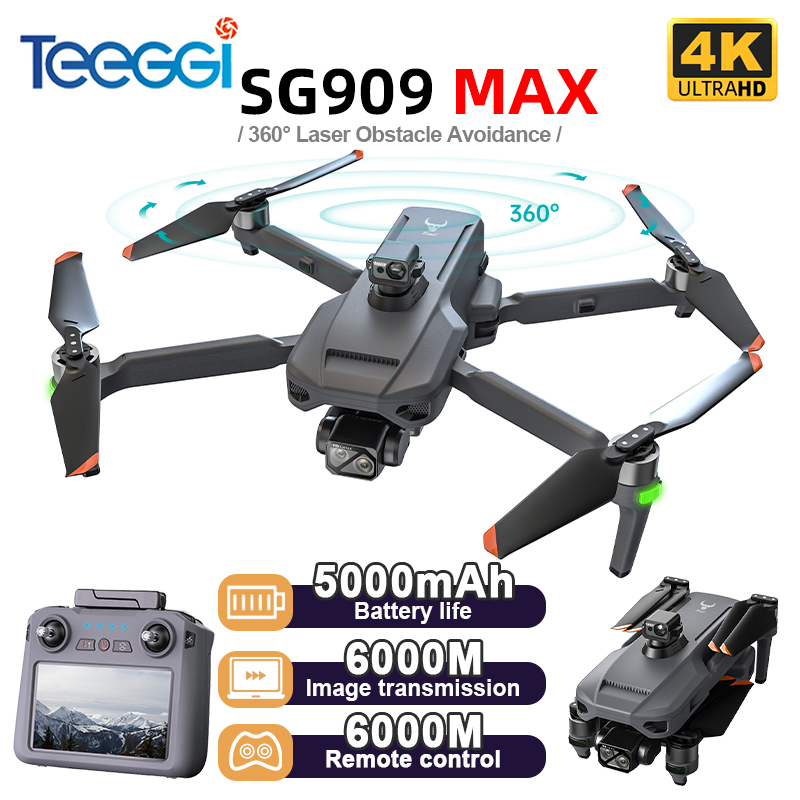 Drone GPS Teeggi SG909 MAX ave - Drone Mapping avis et prix