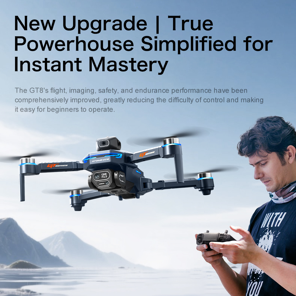 Drone Lenovo GT8 8K HD avec do - Drone Photogrammetry avis et prix