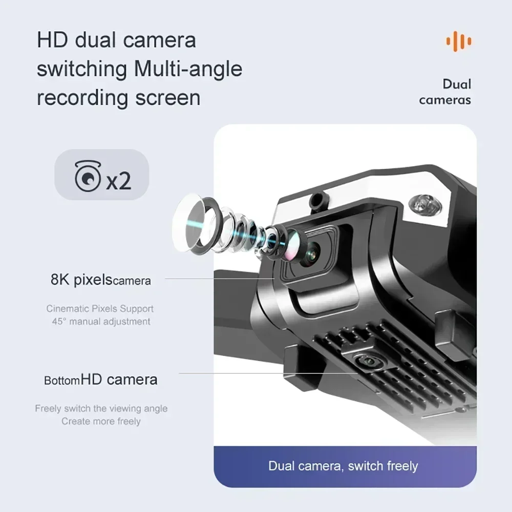 Drone G6 Pro 8K à double camér - Drone Photogrammetry avis et prix