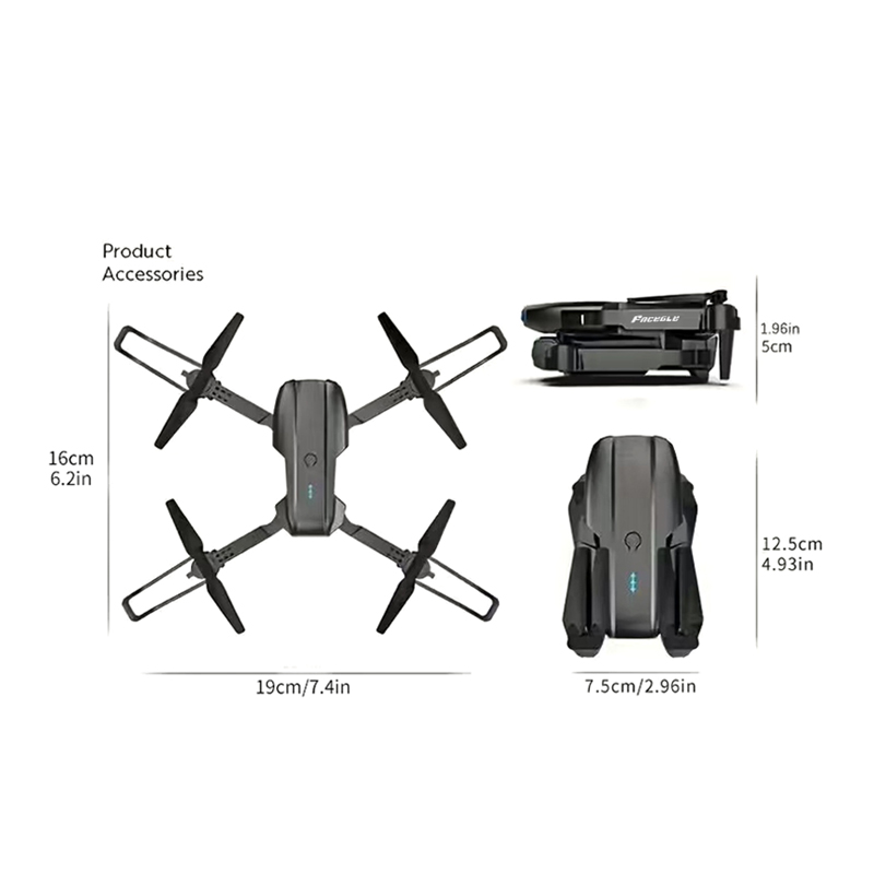 Drone RC pliable FACEGLE UAV E - Drone Video Production avis et prix