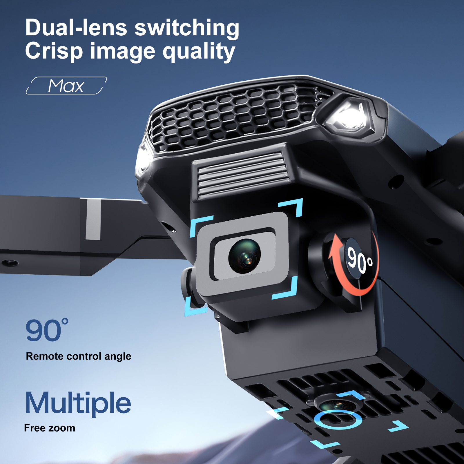 2025 nouveau Drone amélioré E8 - Drone Cinematic avis et prix