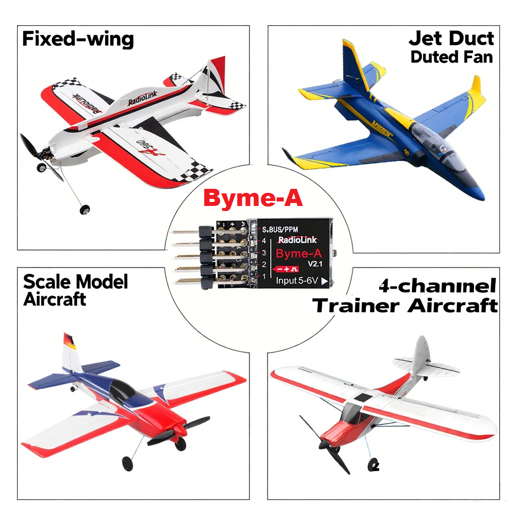 Radiolink Byme-A 4CH - Contrôl - Drone 3D Modeling avis et prix