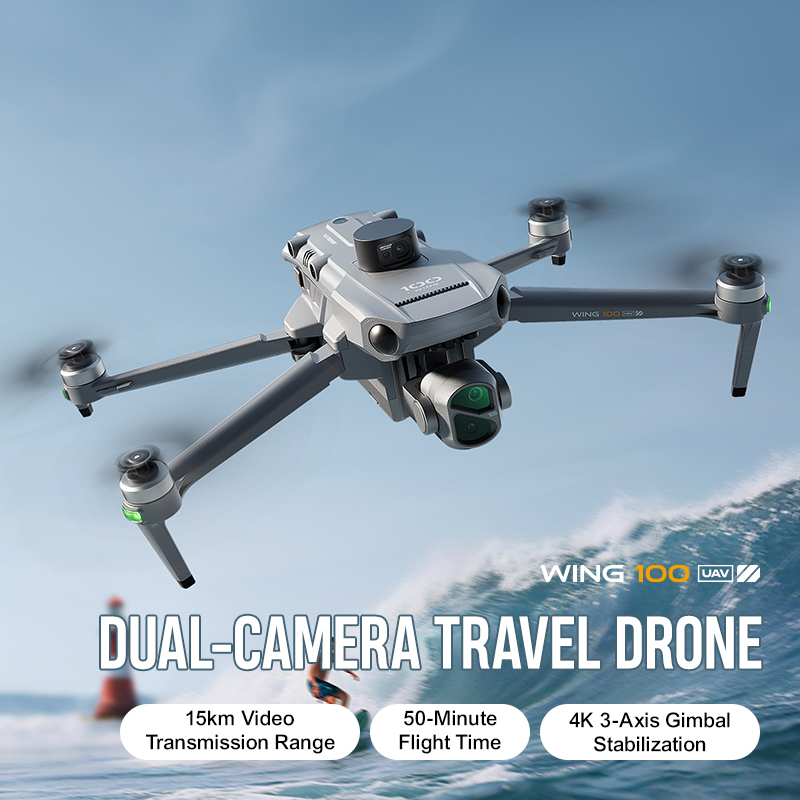 Drone GPS 2026 Wing 100, carda - Drone Thermal Imaging avis et prix