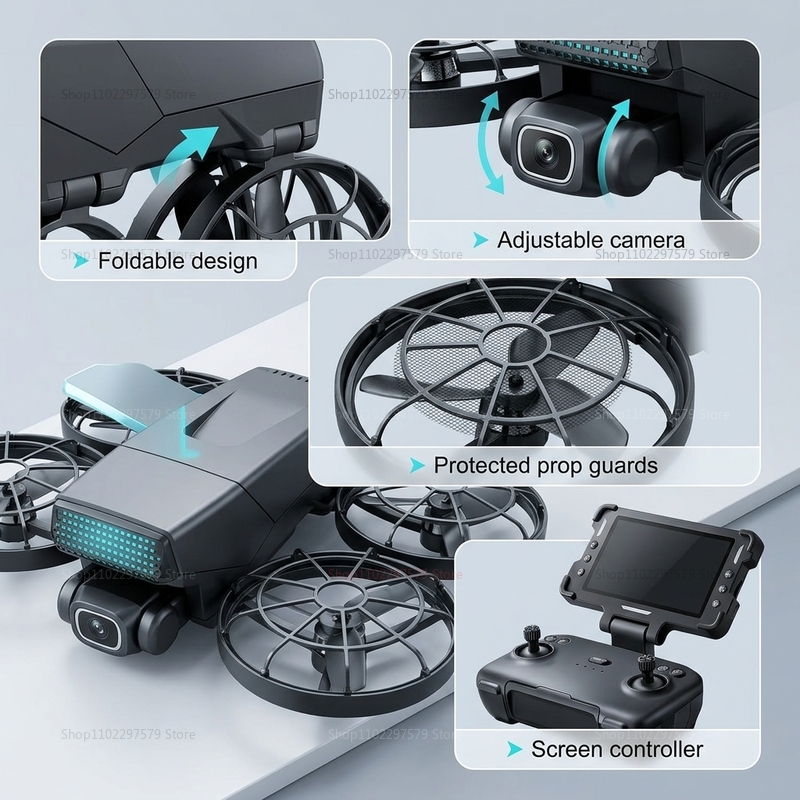 Nouveaux drones M8 GPS 8K Prof - Drone Photogrammetry avis et prix