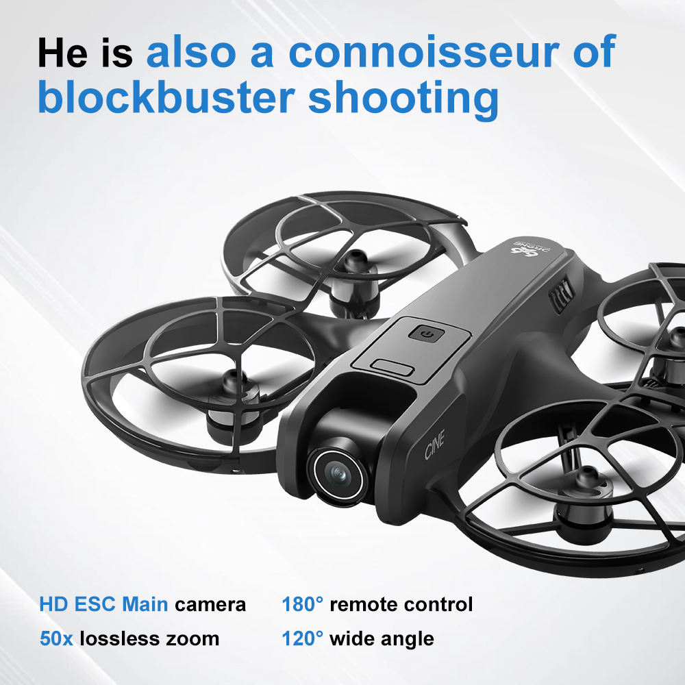 V666 Mini Drone pliable 4K dou - Drone Cinematic avis et prix