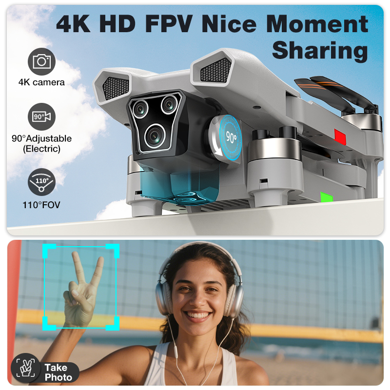 NOUVEAU Drone L017 Pro Brushle - Drone Photogrammetry avis et prix