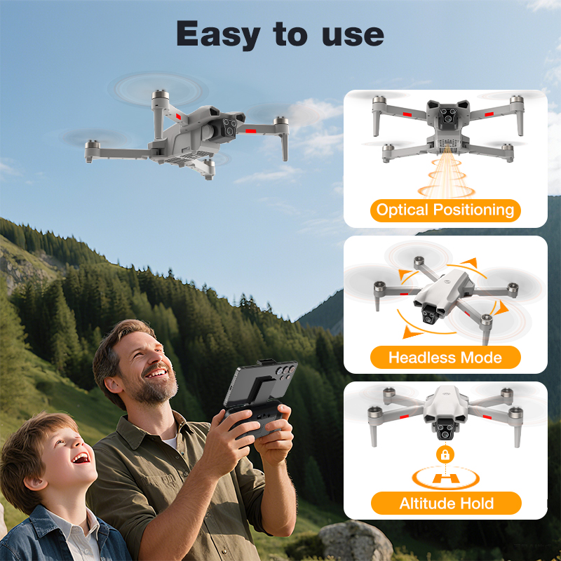 NOUVEAU Drone L017 Pro Brushle - Drone Photogrammetry avis et prix