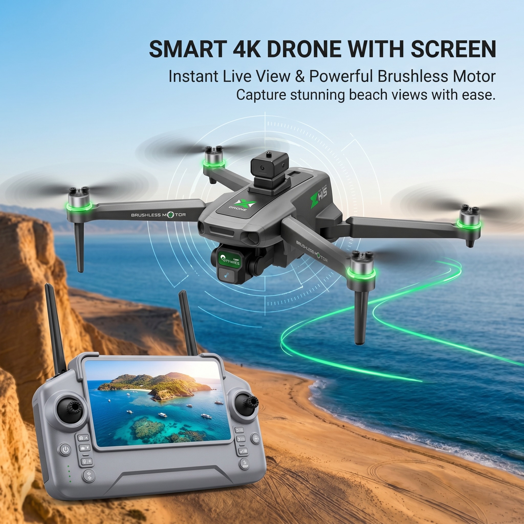 Nouveau Drone ZH8 2026 avec Ca - Drone Multispectral avis et prix