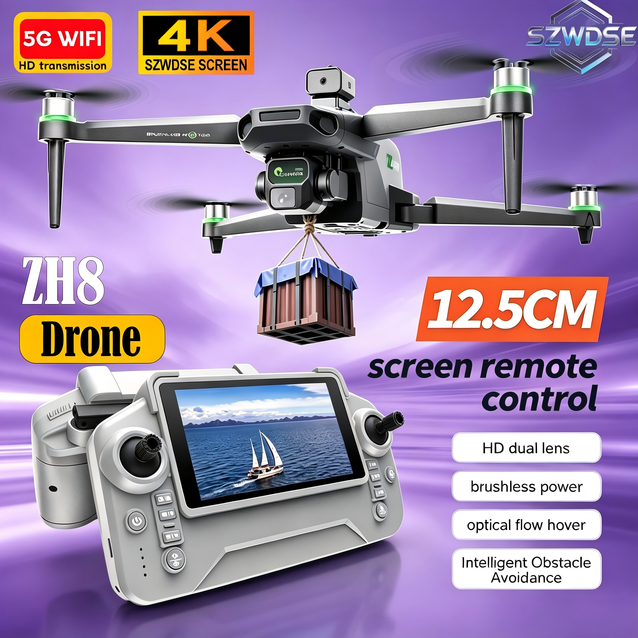 Nouveau Drone ZH8 2026 avec Ca - Drone Multispectral avis et prix